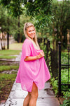 Hot Pink Duster